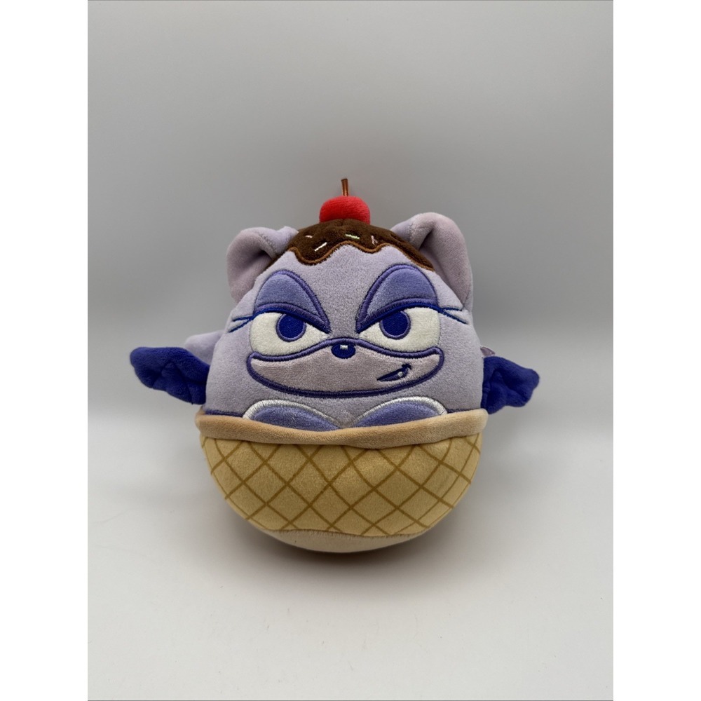 Squishmallows Sega ROUGE THE BAT 6" Ice Cream Mystery Squad Sonic Plush